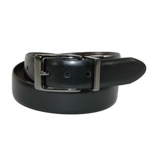 Dickies Boys' Leather Reversible Dress Belt